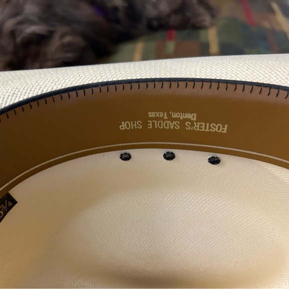 Stetson straw cowboy hat - Picture 6 of 8